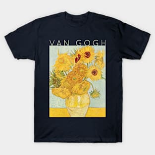 Van Gogh - Sunflowers T-Shirt